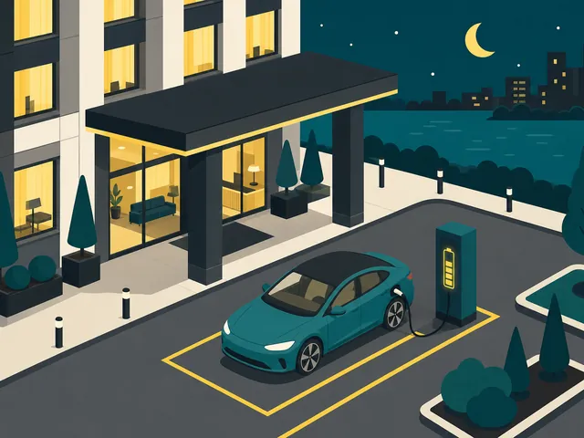 EV Charging and Electric Vehicle Access at River Rock